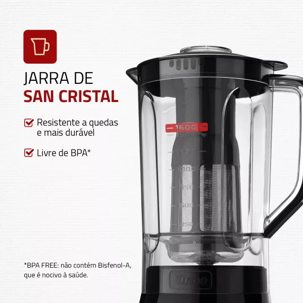 Liquidificador L-99-fb Turbo Power 2,2 L - Image 3