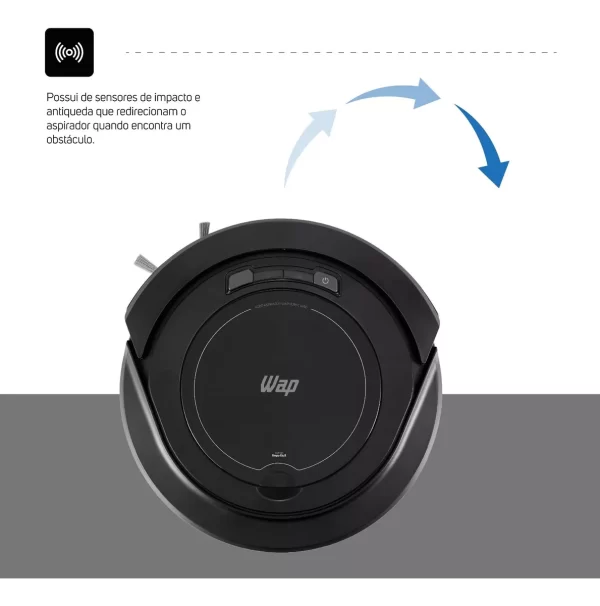 Robô aspirador Robot W90 30w Wap - Imagem 3