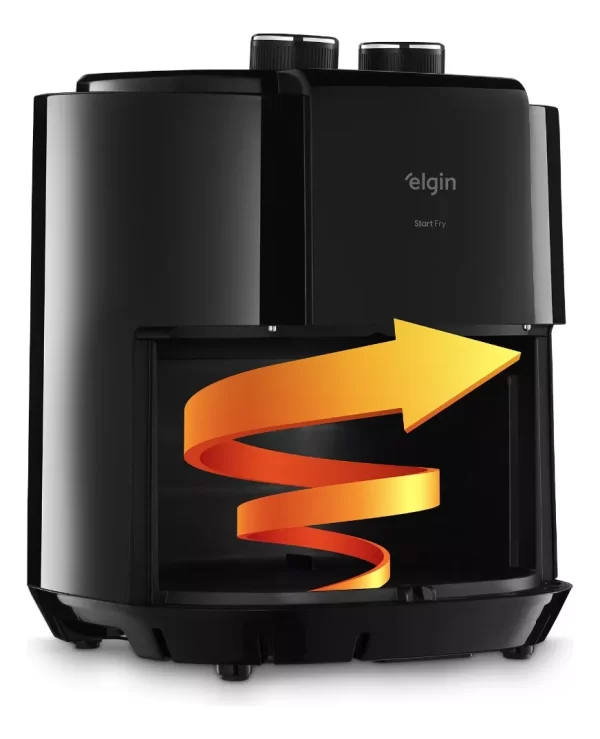 Fritadeira Air Fryer Elétrica Start Fry 3,5l 110v Elgin - Image 3