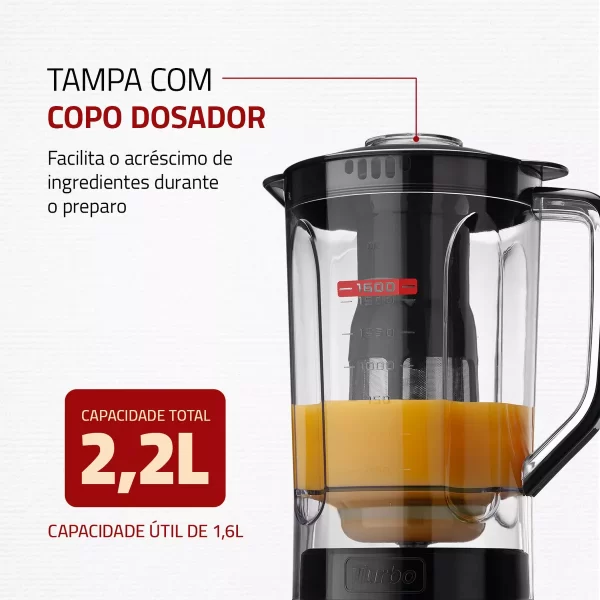Liquidificador L-99-fb Turbo Power 2,2 L - Image 5