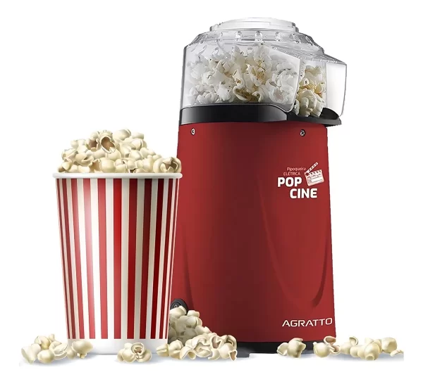 Pipoqueira Elétrica Pop Cine Agratto 110v Cor Vermelho 127V