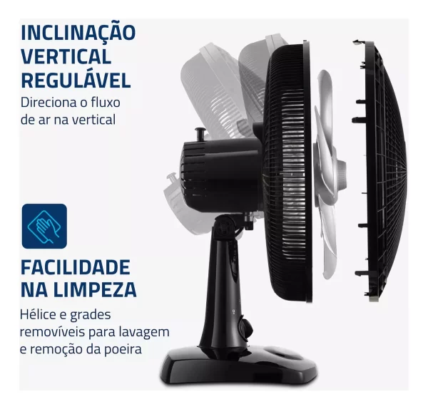 Ventilador de Mesa 30cm Super Power Mondial - Image 3