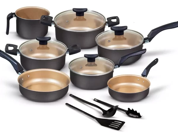 Conjunto Panelas Antiaderente 10 Peças Teflon - Image 2