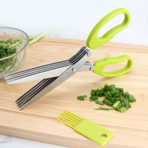 Tesoura 5 Lâminas Para Uso Culinario
