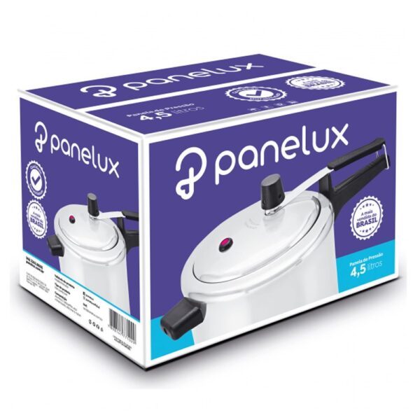 Panela de Pressão alumínio Polido 4,5L Classic - Panelux - Image 5